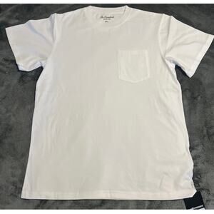 The Hundreds Men's White Perfect Pocket Short Sleeve 100% Cotton T-Shirt Size S